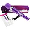 MarieLove - Vibratore Magic Wand 2.0 - funzionamento a batteria | colore + testina a scelta, 20 livelli di vibrazione