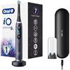 Oral-B iO - 9n - Spazzolino Elettrico Ricaricabile, 1 Spazzolino Nero Esclusivo Con Tecnologia Magnetica Rivoluzionaria, Display A Colori, 1 Testina, 1 Custodia Da Viaggio Con Caricatore