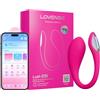 LOVENSE Lush Mini Vibratore Ovetto Punto G, Sex Toys Donna Indossabile | 10000+ modalità, misura per principianti, impermeabile, motore discreto, portatile da viaggio e ricarica USB
