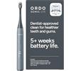 Ordo Sonic Lite Spazzolino da denti elettrico, spazzolino sonico con 35.000 pulsazioni/min, spazzolino elettrico per adulti, doppia modalità, batteria di oltre 5 settimane, timer