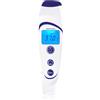 TECNIMED VisioFocus 06400 Termometro febbre infrarossi per la misurazione a distanza della temperatura corporea, Proietta la temperatura sulla fronte, Termometro Per bambini e adulti, Made in Italy