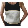 Vetrina del Benessere RENAL BELT -S/M (Italia 42-44-46)- Fascia Renale in 100% Lana Merinos, Cintura Lombare, Pancera Supporto per Schiena e Reni, Chiusura regolabile a strappo - UNISEX Uomo Donna
