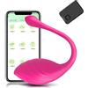 HEYBEC - S𝐞Xt𝐨Y 𝐃𝐢𝐋𝐃𝐨 P𝐞Ne Wirëless Vîbrátorí Cliđorìdé Donna Cöntrol App a Dísťaṋza Telefono per Cóppiā Víbrātóre Inḋossäbile Mașșàggiâtorę Seśśuali per Donna