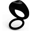 Vecall Anello Vibrante per il pene clitoride con 10 Modalità, Materiale in Silicone, Vibratoreper Donna Sexy Shop Hot Oggetti