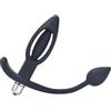 Generico Vibratore indossabile 2 in 1 da donna, doppia zona, ricaricabile USB | Stimolazione interna ed esterna, alimentazione a batteria, controllo manuale(10 modes black)
