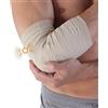 Spikenergy Gomitiera Per Epicondilite Elettro Magnetoterapia - Fascia Gomito Tennista, Per Tendinite, Infiammazioni, Dispositivo Medico Detraibile - Made in Italy, Beige M
