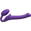 Strap-On-Me Strap-on Classique Nuova Versione | Silicone morbido, tripla stimolazione vaginale, anale e clitoridea, ovetto ultra morbido, collo flessibile