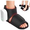 Ruioomeep Massaggiatore per piedi senza fili, 4 in 1, massaggiatore elettrico per piedi con funzione di calore, compressione d'aria e massaggio vibrante, massaggiatore portatile per caviglie, tallone, pianta