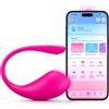 LOVENSE Lush 3 Vibratore per Donna Wireless Remoto per il Punto G per Donne | Vibratore con Controllo Bluetooth App, il miglior Sex Toys con Modalità di Vibrazione Personalizzabili Illimitate