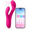 LOVENSE Osci 3 Sex Toy per Donna, Vibratore Rabbit Oscillante con App | Massaggiatore a Doppio Motore, Stimolatore Clitorideo e del Punto G, Telecomando per il Gioco di Coppia