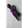 Power escorts - Turbo parete - Viola - 18 cm - Body Wand Massager - Ricaricabile - 10 velocità.