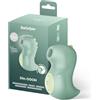 Satisfyer Din-OOOH, vibratore a onde di pressione | 2 motori | stimolatore clitorideo a forma di dinosauro | onde di pressione e vibrazioni | impermeabile (IPX7) | silicone