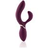 КОКOÖ Kokoö Vibratore Rabbit Stimolazione Doppia Anne - 3 Velocità & 7 Modalità, Silicone Medico, Motore Potente e Silenzioso, Impermeabile IPX7, Ricaricabile USB (Fuscia)