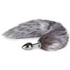 EasyToys Enciclopedia anale Tapón de aluminio Fox cola, Butt play plug mujeres EasyToys alivio de tensión
