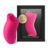 LELO SONA Succhia Clitoride Per Donna Massaggiatore Sonico Impermeabile e Ricaricabile, Sex Toy, Vibratore per Donna, Stimolatore per Clitoride, Cerise