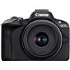 Canon EOS R50 Fotocamera Mirrorless con Kit Obiettivo Zoom Standard RF-S18-45...