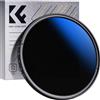 K&F Concept Filtro ND variabile ND2-ND400 con rivestimento blu 67 mm"