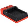 Berenstargh Caricatore micro-USB sottile per Panasonic DMW-BLG10"