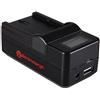 Berenstargh Caricabatterie sincrono Canon BP-511/BP-512A/BP-535, 8,4V"