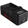 Berenstargh Caricabatterie sincrono Canon NB12L NB13L, 3,7V"