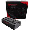Berenstargh caricabatterie a 4 vie per Panasonic VBD78, 8,4V"