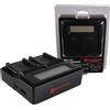 Berenstargh Caricabatterie doppio LCD Canon NB-2L/NB-2L12/14, 8,4V"