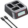 Patona Caricatore rapido Platinum USB-C PD QC 4 volte Sony NP-FW50"