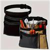 Generic Borsa porta attrezzi, multi tasca per lavori di riparazione (nero) | Multi tasche, design con cintura in vita, grande capacità, tessuto Oxford resistente, organizer per attrezzi