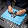 Generic Stuoia di saldatura del silicone, cuscinetto antistatico di riparazione | Pad di riparazione antistatico per orologio, telefono, occhiali, coltello, computer portatile ed elettronica