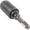 Helilyco per sds Plus a Square Shank Adapter 128mm 40CR acciaio per (gambo quadrato) | Design a doppio scopo, gambo quadrato a rotondo, nucleo in acciaio 40CR, adatto a martelli rotanti, perdita di potenza minima