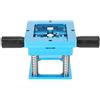 Fabater Stazione di Reballing, Lega di Alluminio, 50 X 50mm, Tavolo | Plant Tin Station per chip di telefono cellulare, blu, con chiave esagonale, maniglie, rete in acciaio universale, per