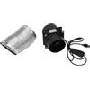 Helilyco Ventola di aspirazione fumi di saldatura portatile 44CFM flusso d'aria | Motore da 3500 giri/min, flusso d'aria 44CFM, funzionamento a basso rumore, alimentazione USB 5 V, rimuove i fumi nocivi di