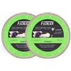 FACHLICH Super-sottile Disco Diamantato 2 Pezzi 230mm Lama diamantata con Mesh Turbo per il Taglio Porcellana Piastrelle Ceramica Granito Marmo