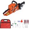 Gonetre Mototroncatrice a Benzina, Portatile da 52 Cc 2,6 KW a 2 Tempi | Motore a 2 Tempi da 52 Cc, velocità Elevata da 8.500 Giri/min, Lama da 7,5 Pollici, Taglia Mattoni, Acciaio, Tubi, Leggero