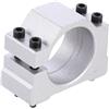 SOESFOUFU Morsetto Motore Mandrino 52mm in Alluminio Antiscivolo | 52mm Foro Deformazione, Resistente Struttura Agli e Urti Interno, Finitura Liscia Argento