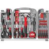 Hi-Spec Set Attrezzi Compatto per Casa e Ufficio, Riparazioni Base, Rosso | interventi rapidi e ordinati, presa comoda e uso quotidiano, tutto pronto per piccoli lavori, 54 pc