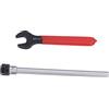 Brrnoo Pinza ER11 con Asta di Prolunga per Supporto Mandrino con Codolo Cilindrico 40Cr per Fresatura CNC, Elevata Resistenza con Prestazioni Stabili, Intervallo di Serraggio 1-7 Mm,