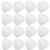 LIFKICH 20 Pezzi Boccole per Penna in Pe Antiaderenti Resistenti Isolamento per Tornitura Penne Facile Accesso e Finitura Professionale Bianco