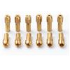 Generic Set di 10 mini pinze per trapano in ottone, autoterranti, con diametro di coda da 4,3 mm, dimensioni da 0,5 mm a 3,2 mm