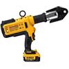 DEWALT DCE200M2K - Kit di utensili per tubi idraulici senza fili, con teste a crimpare, strumento professionale per tubi in rame e tubi in acciaio inossidabile, 2,5 cm - 3,5 cm, 2 batterie e