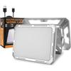 T-SUN Faro LED Ricaricabile 50W Faro LED Batteria 116 LEDs Multifunzionale Luci da Lavoro Portatile con USB/Magnetico/3000-7000K/7Modi per Officina, Riparazione, Campeggio, Pesca, Emergenza