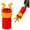 Generic 1 pezzo fissavite universale per viti, bullone, mandrino, strumenti per la lavorazione del legno, strumento manuale per la lavorazione del legno per una presa sicura di viti e punte, non richiede