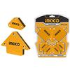 Ingco Posizionatore Magnetico Per Saldature 6 Pezzi 45° 90° 135° Supporti Magneti Calamite Per Saldatore Saldature
