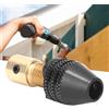 CHICIRIS Collet di precisione in ottone per utensili rotanti, facile da installare, per installare Chuck per punte Mini Power, ideale per lavoratori del legno (set di corrispondenza del foro da 3,175