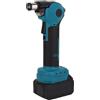 Jiawu Dimensione della Pistola con Pistola per Unghie Compatta per Auto con Auto Wireless e Potente Funzione per Installare gli 0-90 Gradi 0-90 Gradi Palma Clavo di Palma Regolabile con Punta (Spina