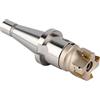 Generic Nt40 Fmb22 Portapinza Bap400R 50 22 4T Fresa con Inserti di Fresatura Apmt1604 per Fresatrice CNC, Utensile Alto per la Lavorazione dei Metalli (NT40-FMB22+50 dischi coltelli+1604APMT grana)