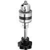 Cocoarm Punta a Mano in Lega di Alluminio, Utensili per Lavorazione del Legno, Punte da Trapano Artigianali con Intervallo di Serraggio 1,5-10 Mm per Foratura di Legno, Corno, Olivo,