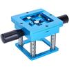 Generic Tavolo di Rilavorazione Universale Reballing Station per Chip di Telefoni Cellulari, Kit Leggero in Lega di Alluminio con Maniglia, Dimensioni Chip 50 X 50 Mm, Piantagione di Stagno Blu