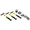 RASTKY Set per Riparazione Ammaccature Dolly, Martelli in Acciaio Trattato Termicamente, Kit Carrelli per Rimozione Ammaccature per Carrozzerie e Addetti Alle Officine