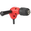 SEIWEI Adattatore per chiave mandrino ad angolo retto da 3/8, adattatore per trapano elettrico a 90 gradi, adattatore per trapano elettrico, rosso (tipo C)